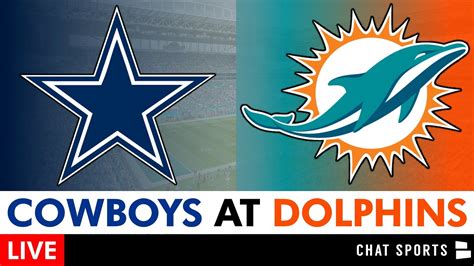 cowboys vs dolphins live score